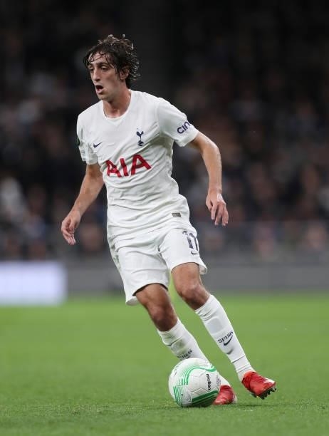Bryan Gil of Tottenham Hotspur during the UEFA Europa Conference League group G match between Tottenham Hotspur and NS Mura at on September 30, 2021...
