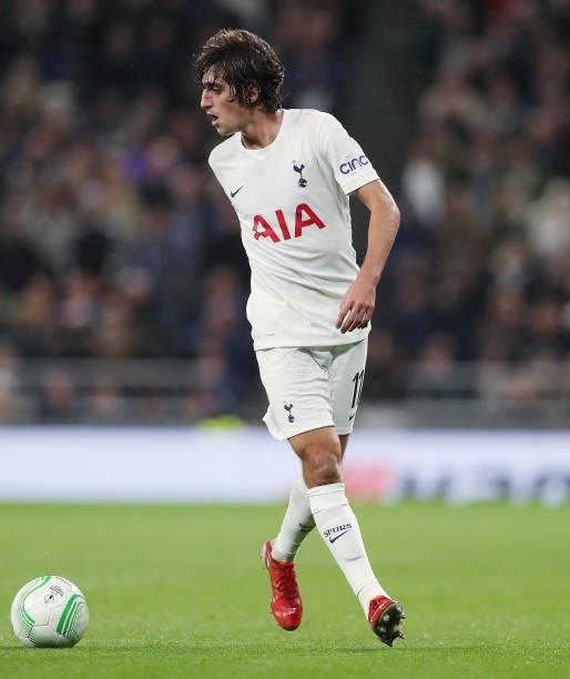 Bryan Gil of Tottenham Hotspur during the UEFA Europa Conference League group G match between Tottenham Hotspur and NS Mura at on September 30, 2021...