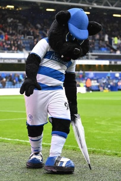Mascot Jude during the Sky Bet Championship match between Queens Park Rangers and Preston North End at The Kiyan Prince Foundation Stadium on October...