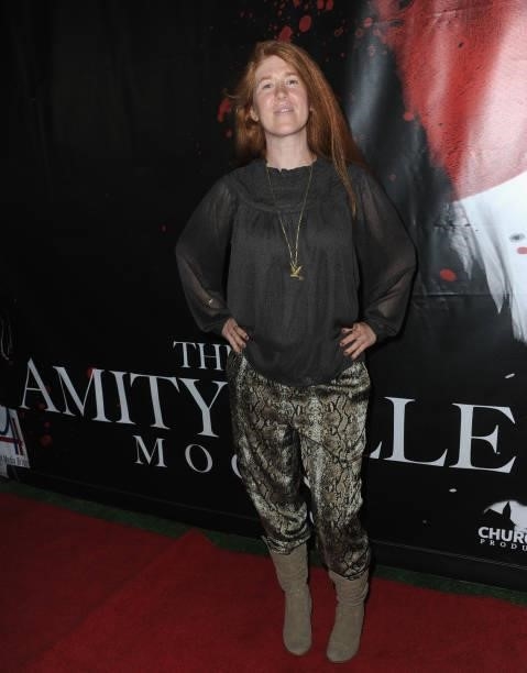 Sasha Reid attends the Los Angeles Special Screening & Mixer Of "The Amityville Moon