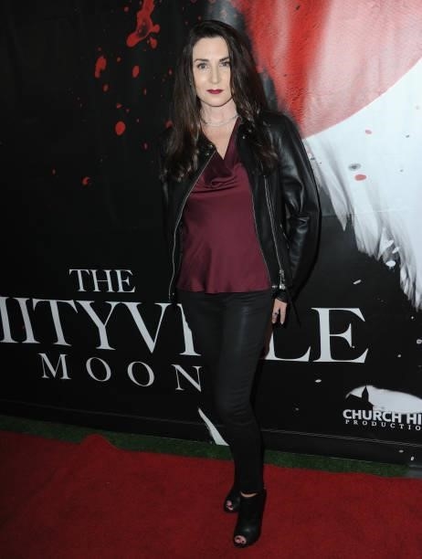Tori London attends the Los Angeles Special Screening & Mixer Of "The Amityville Moon