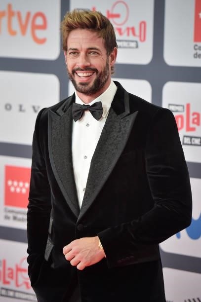 William Levy attends to Red Carpet of Platino Awards 2021 on October 03, 2021 in Madrid, Spain.