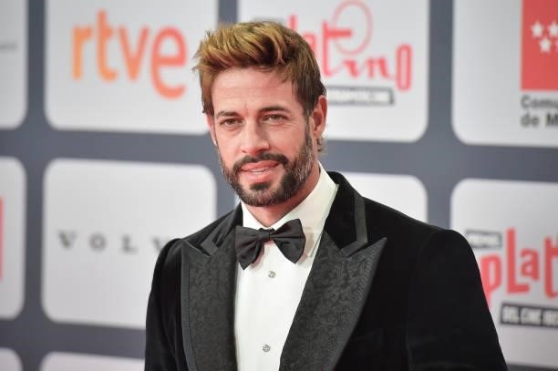 William Levy attends to Red Carpet of Platino Awards 2021 on October 03, 2021 in Madrid, Spain.
