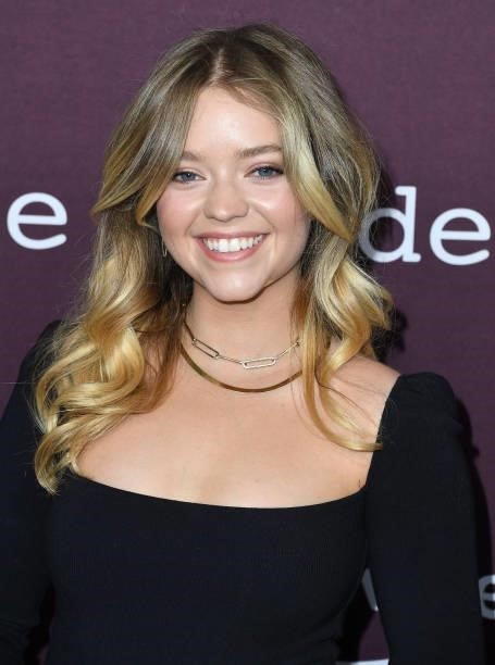 Jade Pettyjohn arrives at DGA Theater Complex on October 03, 2021 in Los Angeles, California.