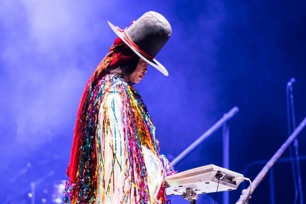 Erykah Badu performs during weekend one of Austin City Limits Music Festival at Zilker Park on October 03, 2021 in Austin, Texas.