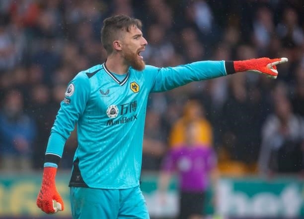Wolverhampton Wanderers goalkeeper Jose Sa during the Premier League match between Wolverhampton Wanderers and Newcastle United at Molineux on...