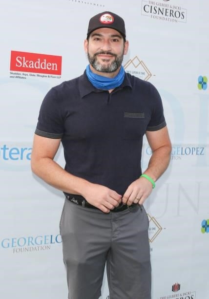 Actor Tom Ellis attends the George Lopez 14th Annual Celebrity Golf Classic Tournament on October 04, 2021 in Toluca Lake, California.