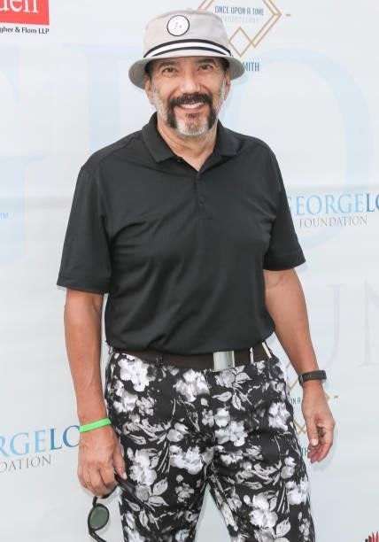 Actor Steven Michael Quezada attends the George Lopez 14th Annual Celebrity Golf Classic Tournament on October 04, 2021 in Toluca Lake, California.