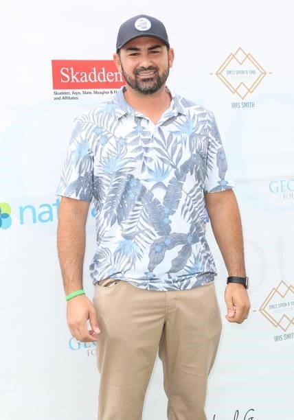 Pro Baseball Player Adrian Gonzalez attends the George Lopez 14th Annual Celebrity Golf Classic Tournament on October 04, 2021 in Toluca Lake,...