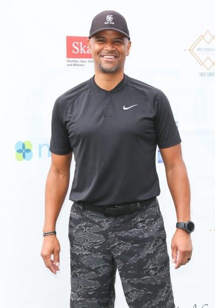 Actor Dondre Whitfield attends the George Lopez 14th Annual Celebrity Golf Classic Tournament on October 04, 2021 in Toluca Lake, California.