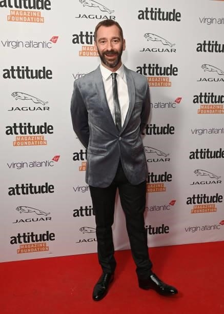 Charlie Condou attends The Virgin Atlantic Attitude Awards 2021 at The Roundhouse on October 06, 2021 in London, England.