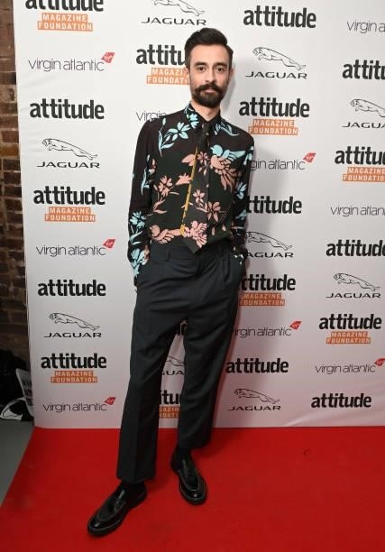 Kyle Simmons attends The Virgin Atlantic Attitude Awards 2021 at The Roundhouse on October 06, 2021 in London, England.