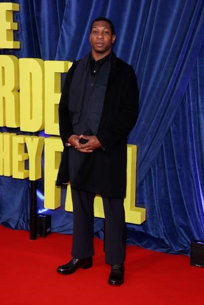 Jonathan Majors attends "The Harder They Fall