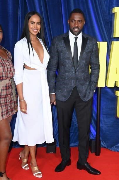 Sabrina Dhowre Elba and Idris Elba attend "The Harder They Fall