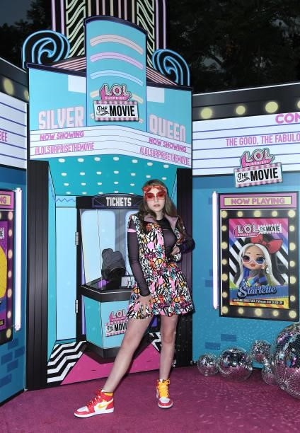 Skylie Barrera attends the Premiere of 'L.O.L Surprise!' at Hollywood Forever on October 06, 2021 in Hollywood, California.