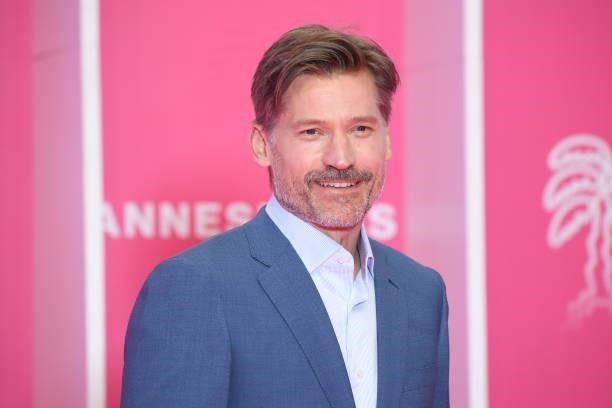 Nikolaj Coster Waldau attends the opening ceremony during the 4th Canneseries Festival on October 08, 2021 in Cannes, France.