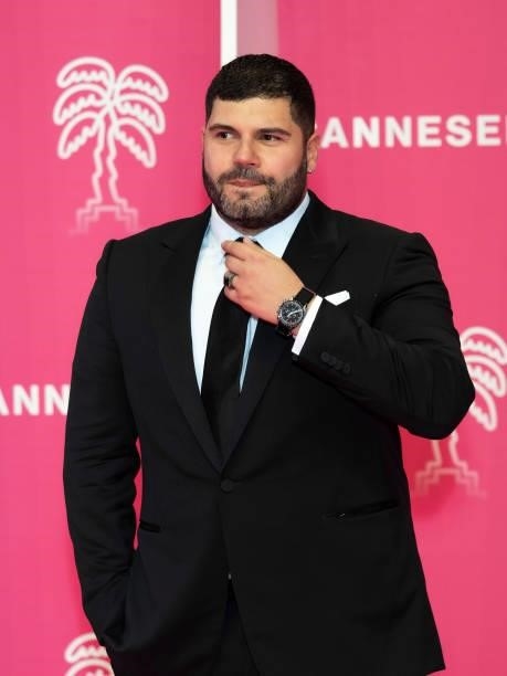 Salvatore Esposito attends the opening ceremony of the 4th Canneseries Festival on October 08, 2021 in Cannes, France.