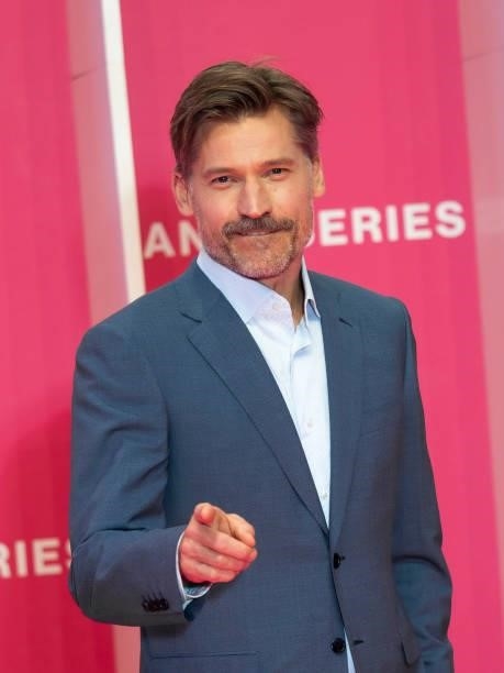 Nikolaj Coster-Waldau attends the opening ceremony of the 4th Canneseries Festival on October 08, 2021 in Cannes, France.