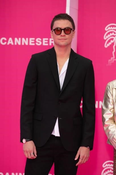 Guest attends the opening ceremony during the 4th Canneseries Festival on October 08, 2021 in Cannes, France.