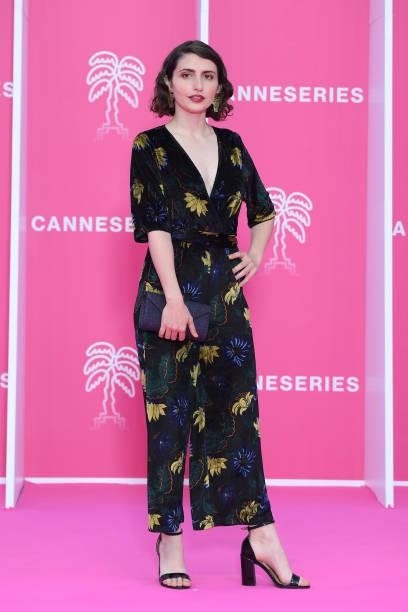 Dana Crosa attends the opening ceremony during the 4th Canneseries Festival on October 08, 2021 in Cannes, France.