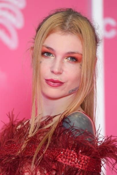 Guest attends the 4th Canneseries Festival - Day One on October 08, 2021 in Cannes, France.