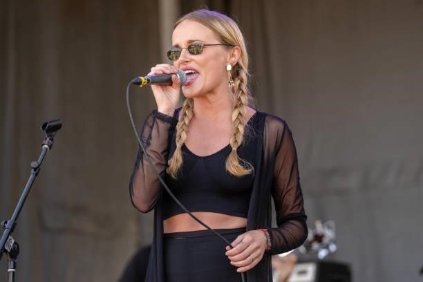 Leah Blevins performs during Weekend 2 of the ACL Music Festival at Zilker Park on October 08, 2021 in Austin, Texas.