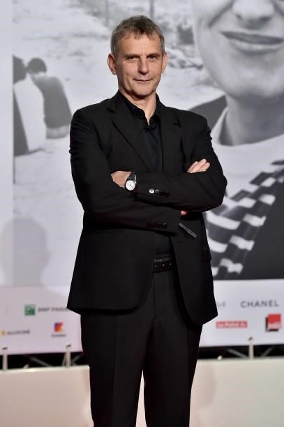 Lucas Belvaux attends the opening ceremony during the 13th Film Festival Lumiere In Lyon on October 09, 2021 in Lyon, France.