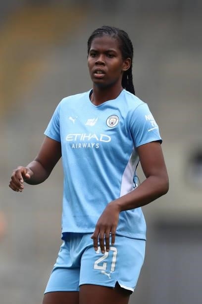 Bunny Shaw of Manchester City during the Barclays FA Women's Super League match between Manchester United Women and Manchester City Women at Leigh...