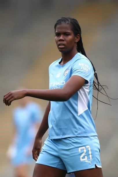 Bunny Shaw of Manchester City during the Barclays FA Women's Super League match between Manchester United Women and Manchester City Women at Leigh...