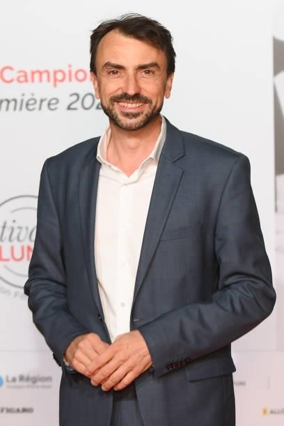 Gregory Doucet attends the opening ceremony during the 13th Film Festival Lumiere In Lyon on October 09, 2021 in Lyon, France.