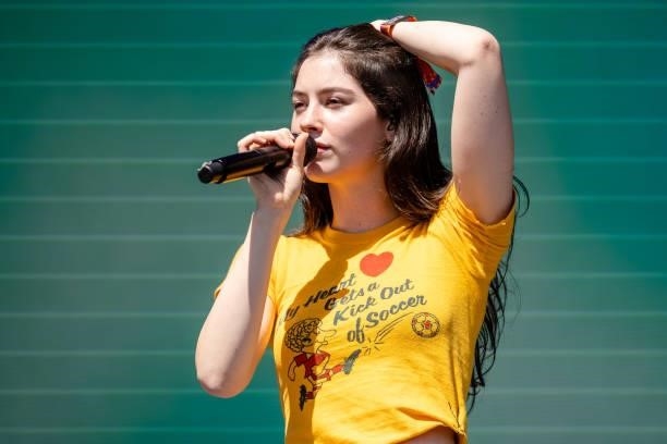 Gracie Abrams performs at ACL Music Festival at Zilker Park on October 09, 2021 in Austin, Texas.