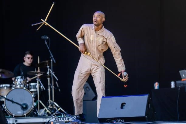 Mike Melinoe performs at ACL Music Festival at Zilker Park on October 09, 2021 in Austin, Texas.