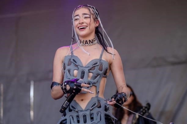 Samantha Sanchez performs at ACL Music Festival at Zilker Park on October 09, 2021 in Austin, Texas.