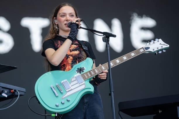 Holly Humberstone performs at ACL Music Festival at Zilker Park on October 09, 2021 in Austin, Texas.