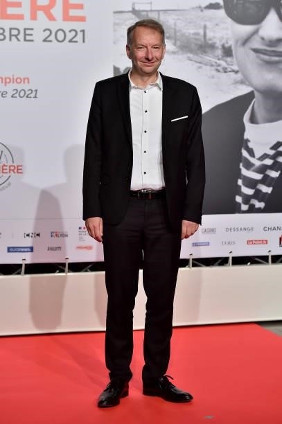 Bruno Bernard attends the opening ceremony during the 13th Film Festival Lumiere In Lyon on October 09, 2021 in Lyon, France.