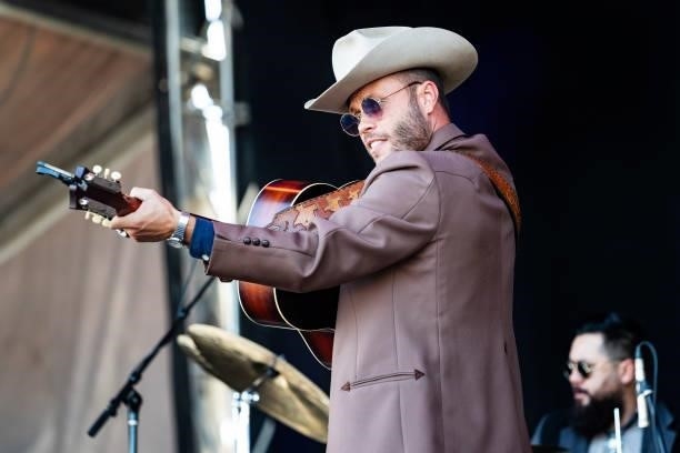 Charley Crockett performs during Austin City Limits Music Festival at Zilker Park on October 10, 2021 in Austin, Texas.