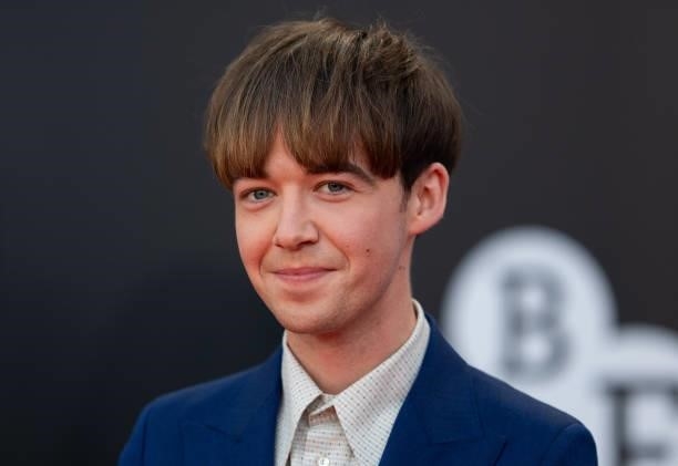 Alex Lawther attends the "The French Dispatch