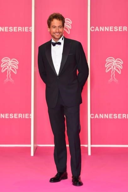 Ioan Gruffudd attends the 4th Canneseries Festival - Day Three on October 10, 2021 in Cannes, France.