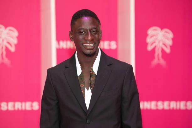 Actor Ibrahim Koma attends the 4th Canneseries Festival - Day Three on October 10, 2021 in Cannes, France.