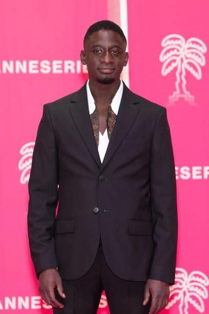 Actor Ibrahim Koma attends the 4th Canneseries Festival - Day Three on October 10, 2021 in Cannes, France.