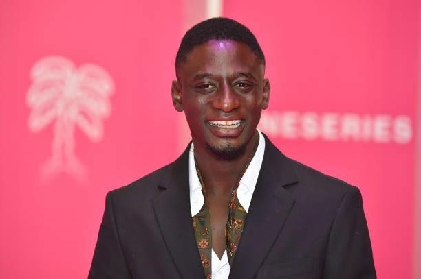 Ibrahim Koma attends the 4th Canneseries Festival - Day Three on October 10, 2021 in Cannes, France.