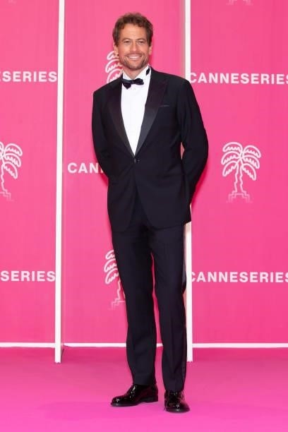 Actor Ioan Gruffudd attends the 4th Canneseries Festival - Day Three on October 10, 2021 in Cannes, France.