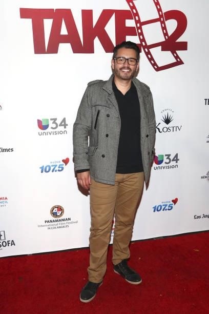 Miguel Angel Caballero attends “!Gaytino! Made In America" during the closing night of the East LA Film Festival and The Panamanian International...