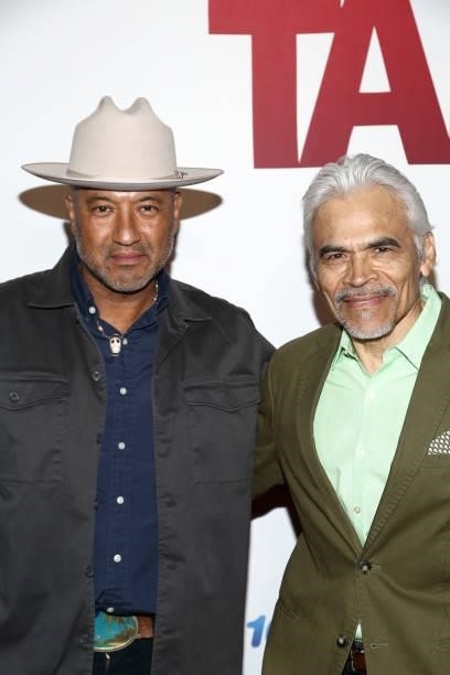 Juan Escobedo and Sal Lopez attend “!Gaytino! Made In America" during the closing night of the East LA Film Festival and The Panamanian International...