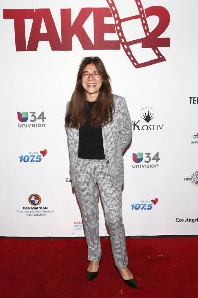 Linda Mendoza attends “!Gaytino! Made In America" during the closing night of the East LA Film Festival and The Panamanian International Film...