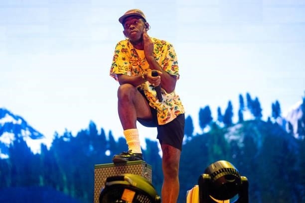 Tyler, the Creator performs at ACL Music Festival at Zilker Park on October 10, 2021 in Austin, Texas.