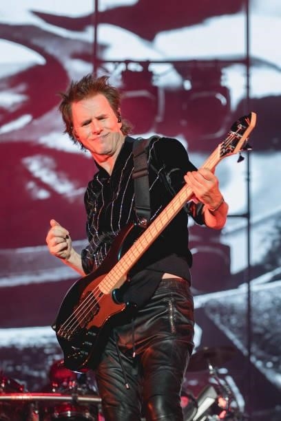 John Taylor of Duran Duran performs onstage during weekend two, day three of Austin City Limits Music Festival at Zilker Park on October 10, 2021 in...