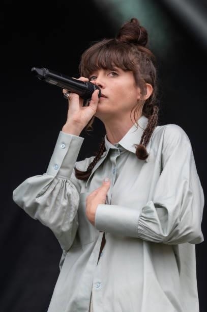 Singer and songwriter Noga Erez performs live on stage during Austin City Limits Festival at Zilker Park on October 10, 2021 in Austin, Texas.