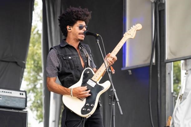 Zach Person performs during Austin City Limits Festival at Zilker Park on October 10, 2021 in Austin, Texas.