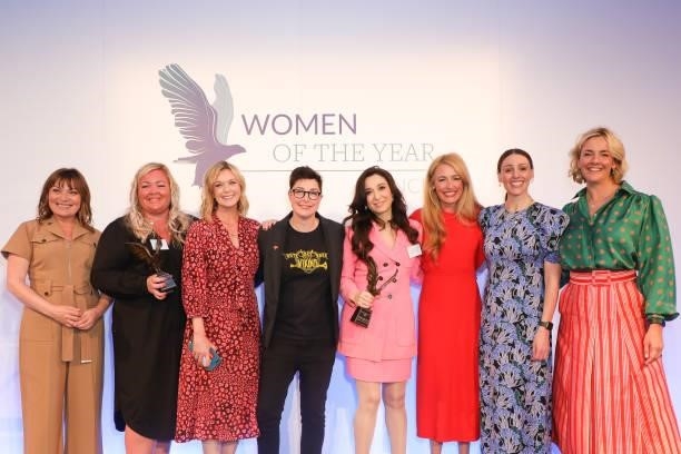Lorraine Kelly, Laura McSorley, Julie Etchingham, Sue Perkins, Heba Bevan, Cat Deeley, Suranne Jones and Lady Louise Vaughan attend the Women of the...